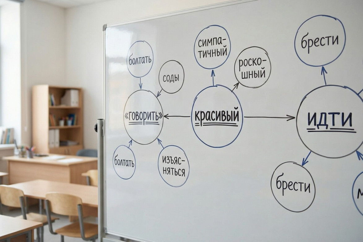 Примеры синонимов "идти"-"брести"