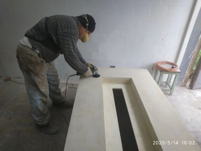 Изготовление биокамина уличного