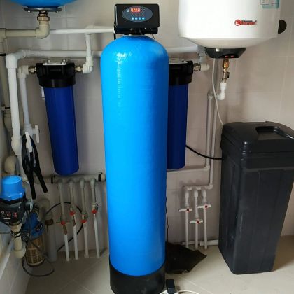 ЛО, Пикколово. Смонтированная система очистки.