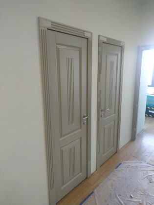 Установка межкомнатных дверей 