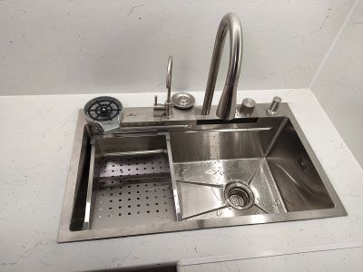 Установка и подключение врезные рокавины мойки 