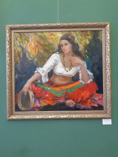 Пишим с учениками картины