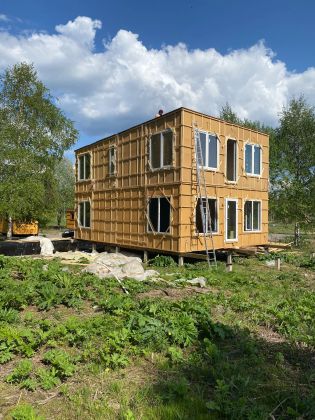 Каркасный дом 128 м2