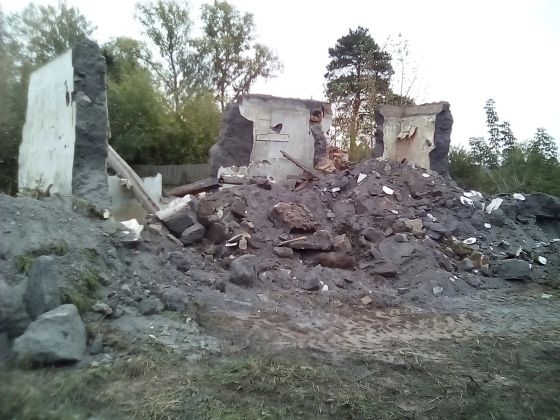 Демонтаж дома Тульская область Крапивна д.Орлово