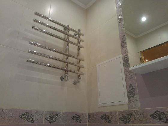 Подключение полотенцесушителя