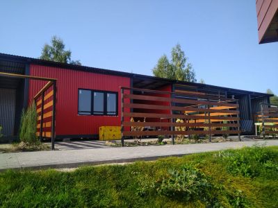 Металлоконструкция с последующим утеплением ппу и обшивкой стен из ппофлиста