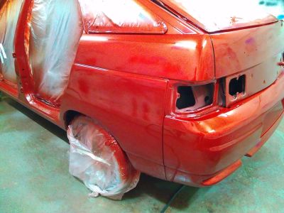 Полная покраска авто