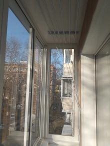 остекление балкона отделка сайдинга снаружи