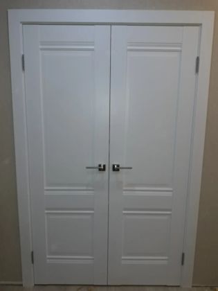 2распашная дверь 
