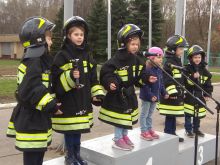 Выступление на празднике День пожарной охраны России