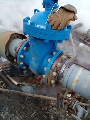 Монтаж запорной арматуры 