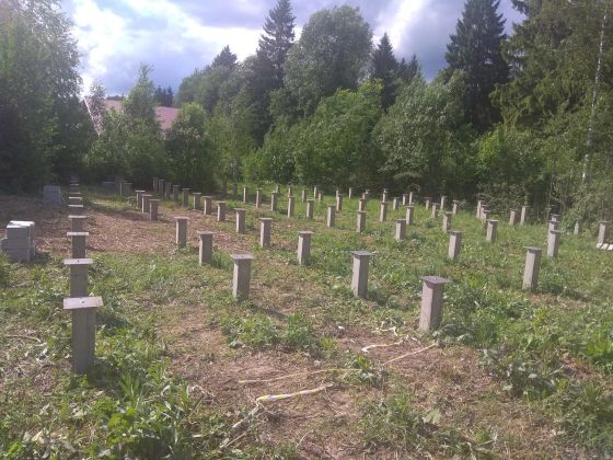 забивка свай