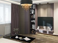 Дизайн-проект 1-комнатной квартиры в Бутово.