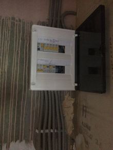 Электрический щит с УЗО и автоматическими выключателями в 2-комнатной квартире