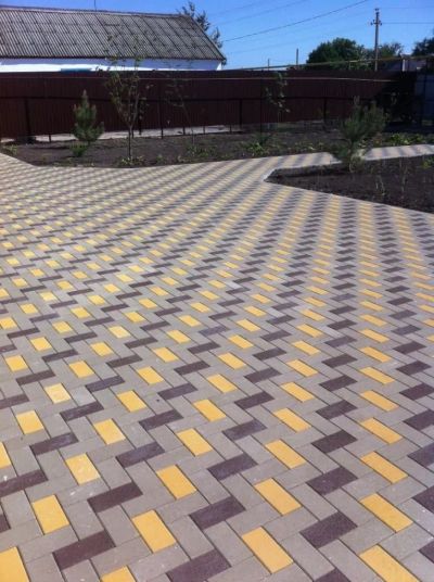 Укладка брусчатки