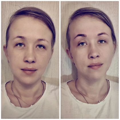 Архитектура бровей+ окрашивание хной+ коррекция