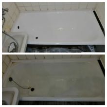 Реставрация ванн, замена старого слива 