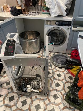 Полный комплекс обслуживания сушильной машины!
-разборка и сборка 
-полная чистка
-диагностика узлов 
  