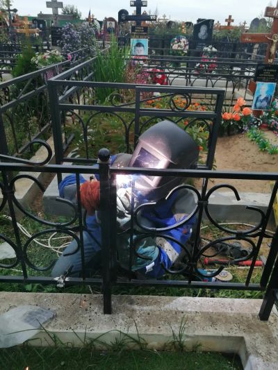 Сварка оградок, заборов