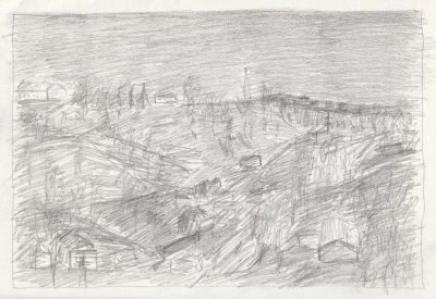 Брянск, А4, графитовый карандаш