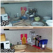 уборка кухни 