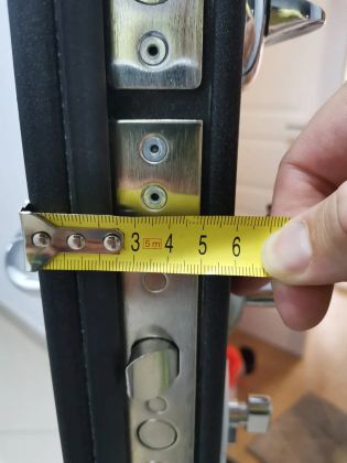 Замена дверного замка