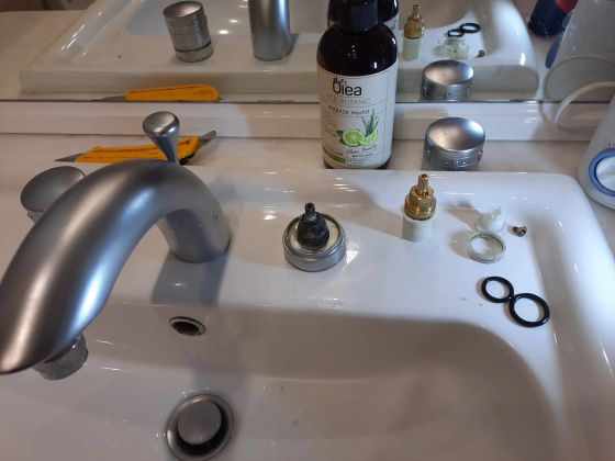 Замена кран буксы смесителя