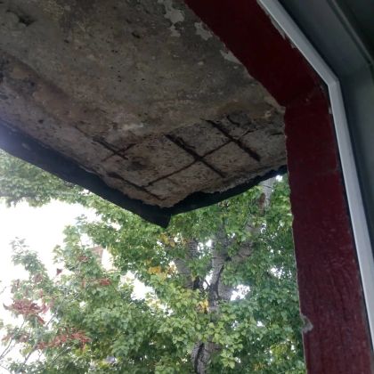 Восстановление балконной плиты