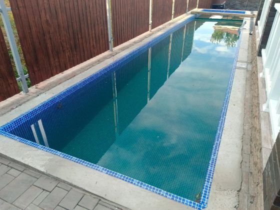 Облицовка бассейна пленкой ПВХ (мозаика)