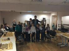 Турнир по шахматам и награды учеников:)