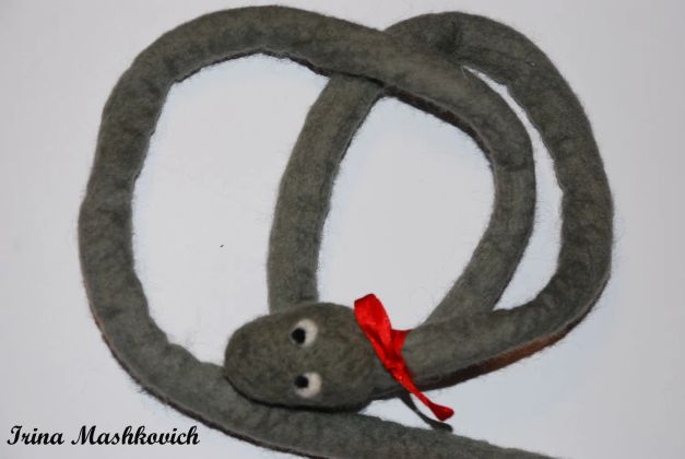 Игрушка из шерсти (техника сухого и мокрого валяния)