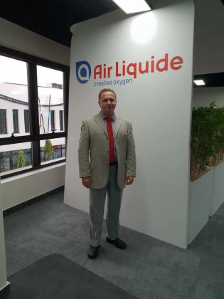 Работа с группой российских специалистов на тренинге компании Air Liquide (Лион, Франция)
