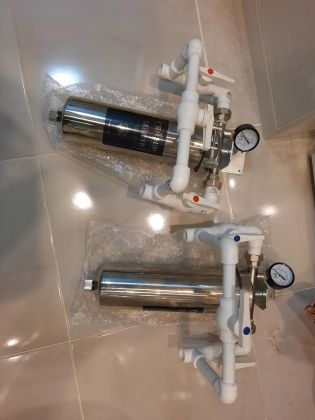 Установка магистральных фильтров 