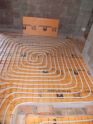 Теплый пол. Отопление бассейна.