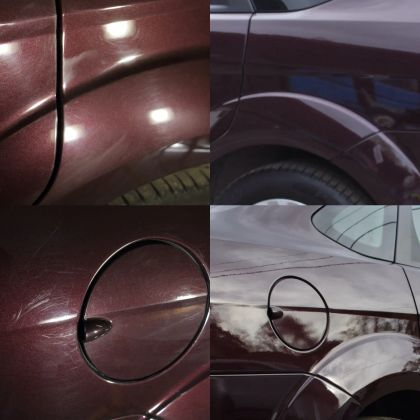 Восстановительная полировка и защитное покрытие (жидкое стекло) на Ford Focus 2