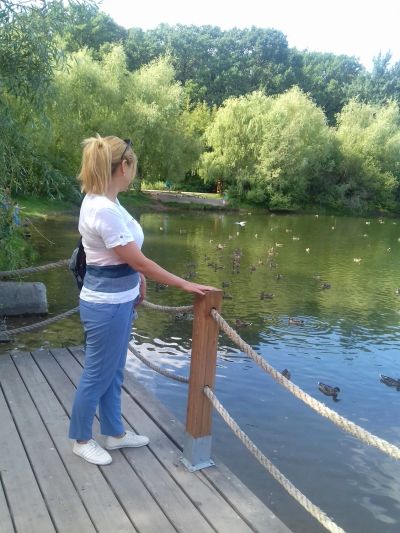 прогулка. титерецкий озеро