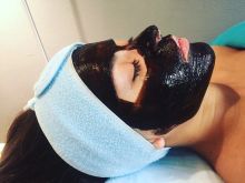 Чёрная маска на французской косметике Remy Laure