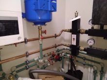 Монтаж систем отопления и водоснабжения с водоподготовкой в частном загородном доме в г. Истра