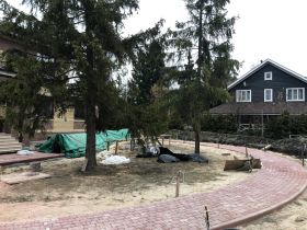Укладка брусчатки «Старый город»