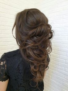 Греческая коса для невесты 