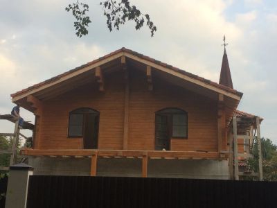 Окраска фасада материалами Текнос