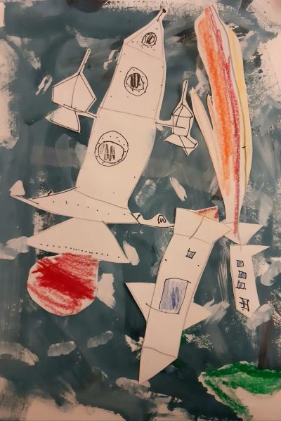 Гувшь , коллаж / 5лет