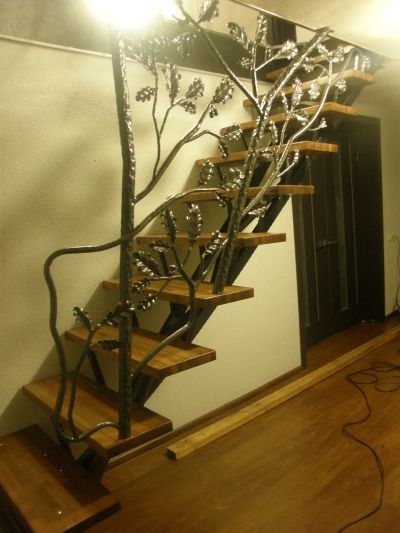 Лестница, перила и ограждения - "Дубы-колдуны"