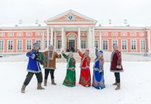 Зимняя программа от фольклорного ансамбля «Поляне»
