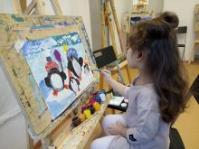 Проведение занятий по живописи, рисунку, лепке, графики для детей от 3 лет