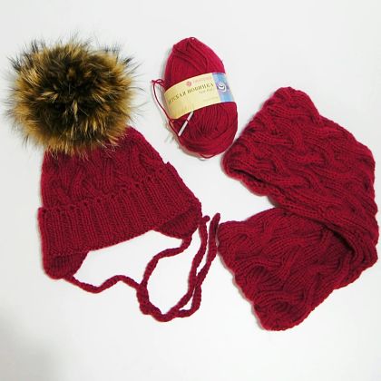 Вязание для деток: шапочки, шарфик и, свитера, платья. 