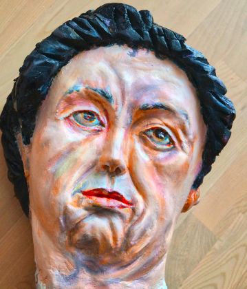 Скульптурный портрет Диего Риверы,в стиле "Автопортрета" Диего Риверы.