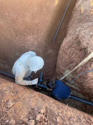 Электромуфтовая сварка ПНД трубы