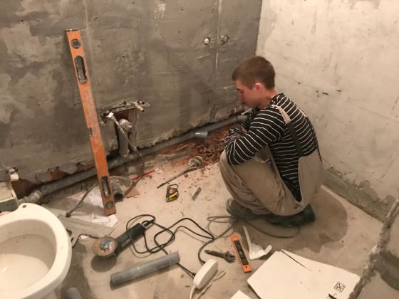 Разводка труб