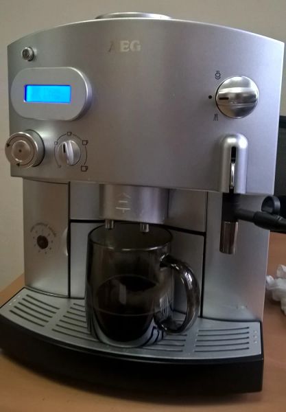 Техническое обслуживание кофемашины AEG